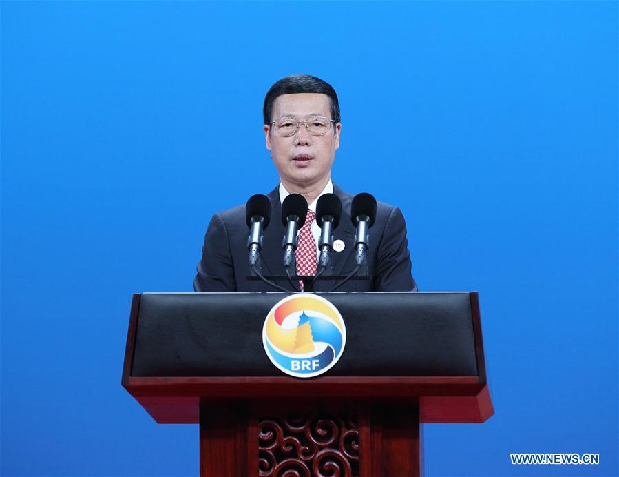 (BRF)CHINA-BEIJING-BELT AND ROAD FORUM-ZHANG GAOLI(CN)