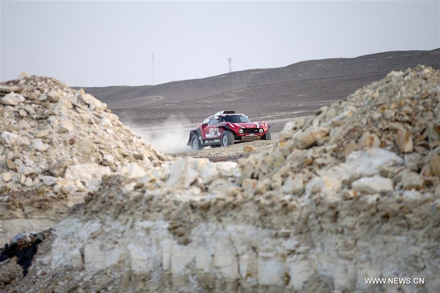 (SP)PERU-PISCO-DAKAR RALLY-STAGE 2