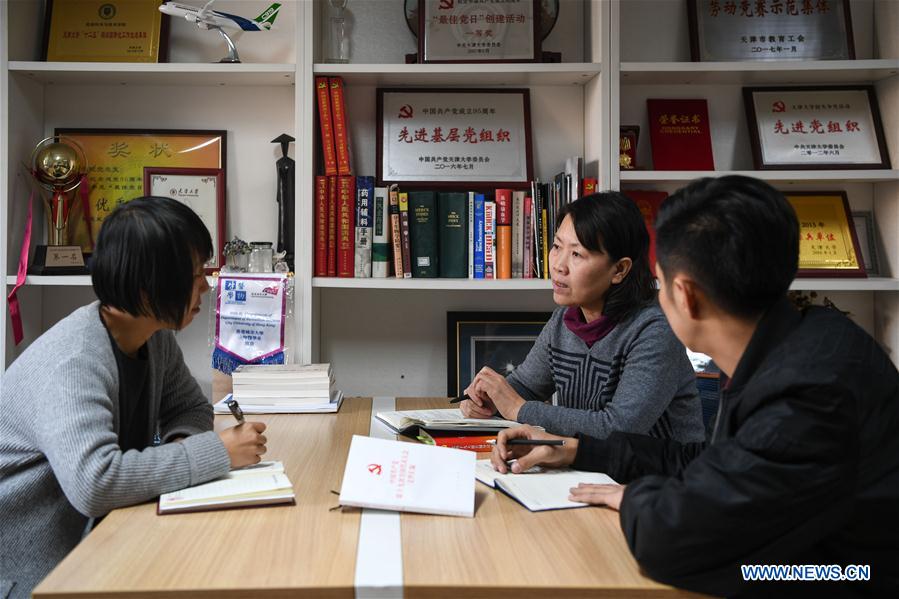 CHINA-TIANJIN-19TH CPC NATIONAL CONGRESS-GRASSROOTS DELEGATE (CN)