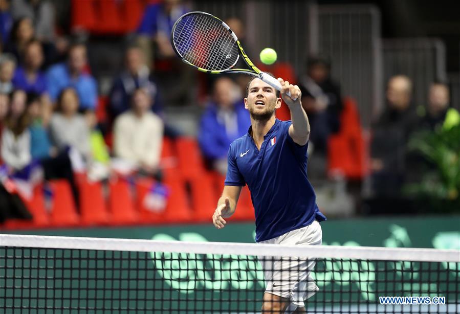 (SP)FRANCE-ALBERTVILLE-TENNIS-DAVIS CUP-FIRST ROUND-FRANCE VS NETHERLANDS