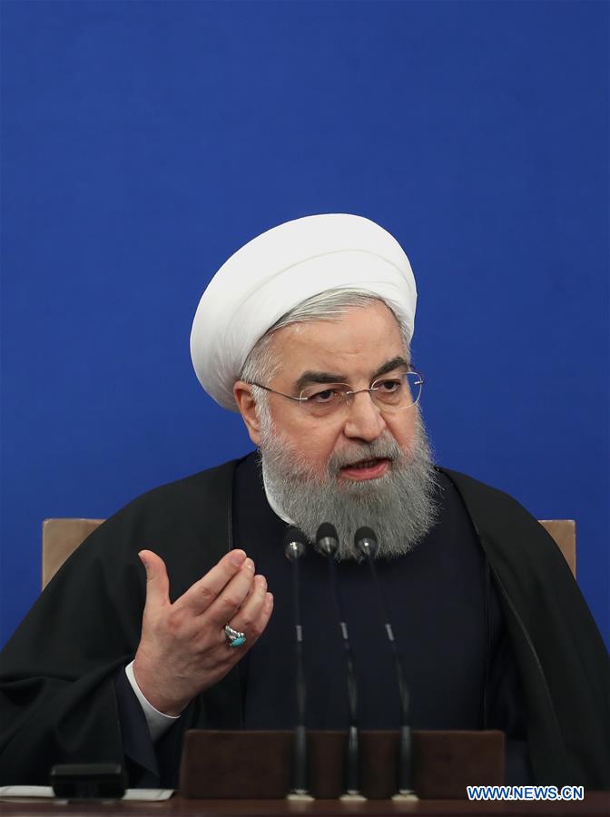 IRAN-TEHRAN-ROUHANI-PRESS CONFERENCE