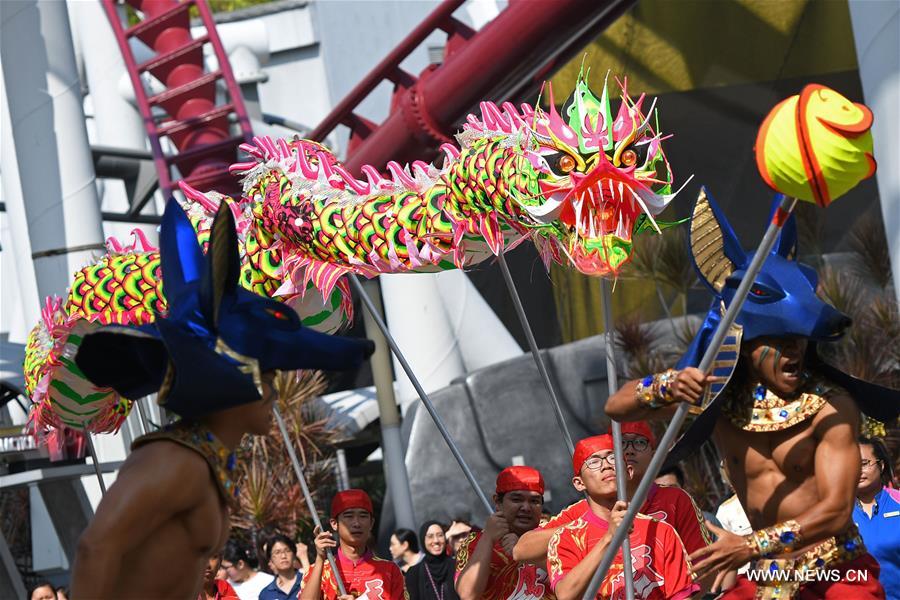 SINGAPORE-LUNAR NEW YEAR-CELEBRATION