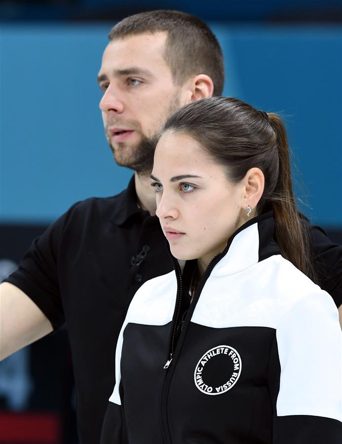 (SP)OLY-SOUTH KOREA-PYEONGCHANG-CURLING-MIXED DOUBLES-BRONZE MEDAL-OAR VS NOR