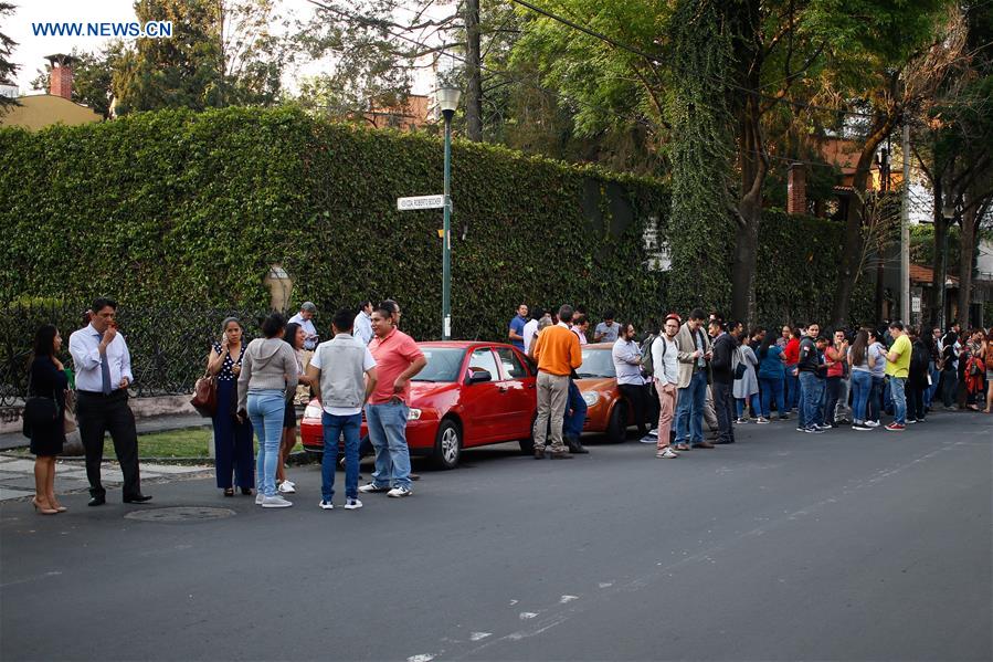 MEXICO-MEXICO CITY-QUAKE