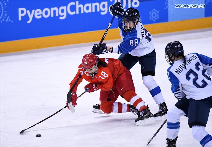 (SP)OLY-SOUTH KOREA-PYEONGCHANG-ICE HOCKEY-WOMEN-BRONZE MEDAL GAME