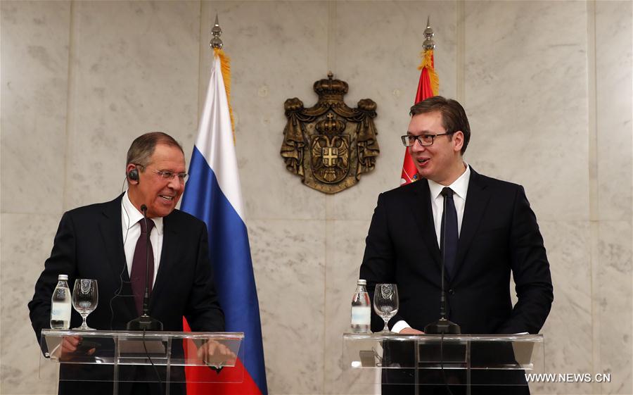 SERBIA-BELGRADE-RUSSIA-FM-LAVROV-VISIT