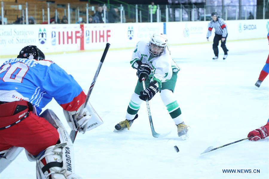 (SP)BOSNIA AND HERZEGOVINA-SARAJEVO-ICE HOCKEY-WORLD CHAMPIONSHIP QUALIFICATION-KUWAIT VS TURKMENISTAN