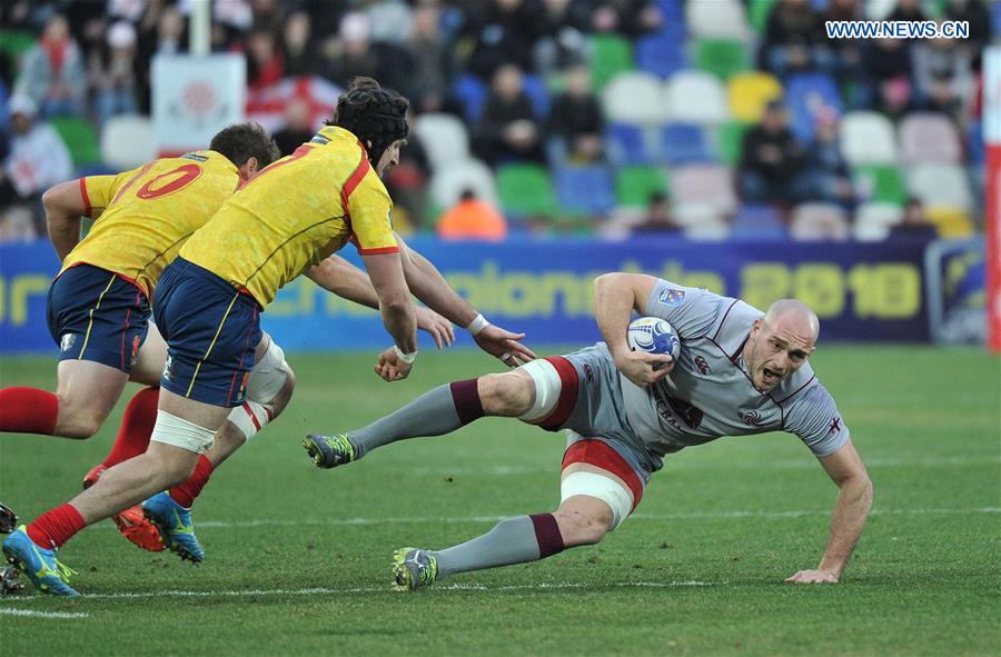 (SP)GEORGIA-TBILISI-2018 RUGBY EUROPE INTERNATIONAL CHAMPIONSHIP