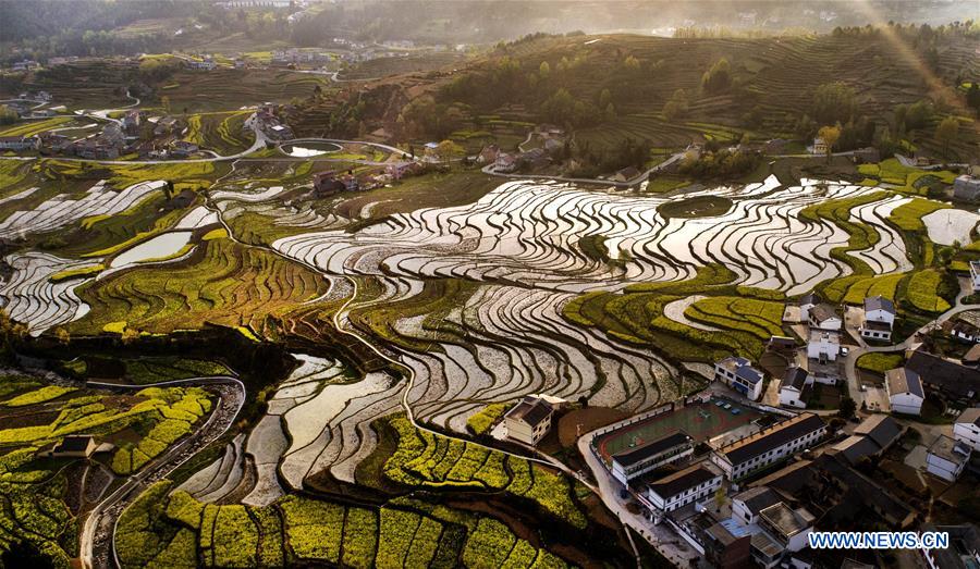 CHINA-SHAANXI-FENGYAN TERRACES-ANCIENT FARMING CULTURE (CN)