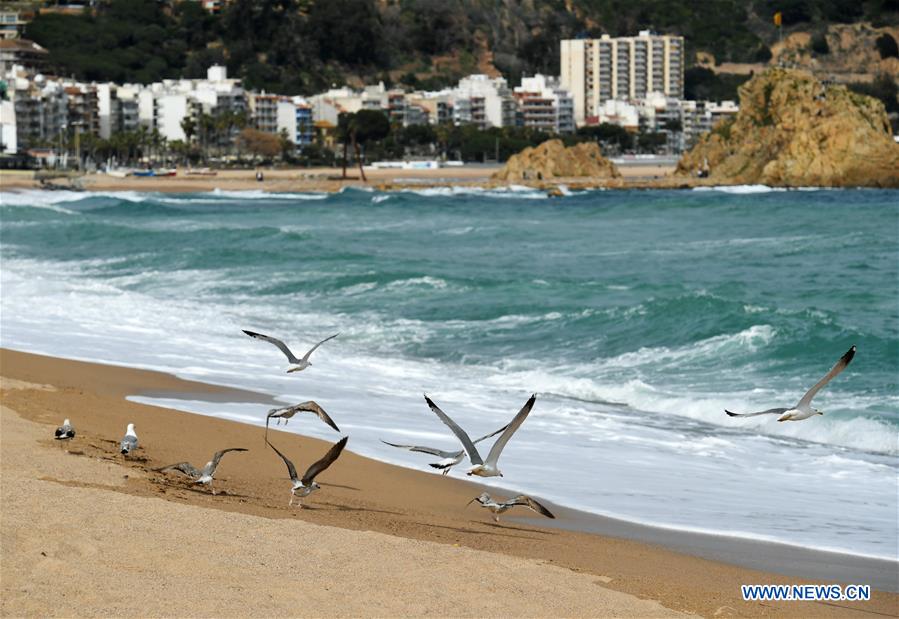 SPAIN-BLANES-SPRING