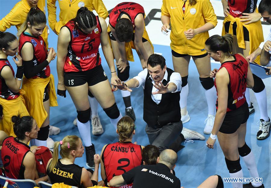 (SP)TURKEY-ISTANBUL-VOLLEYBALL-TURKISH WOMEN LEAGUE-FINAL