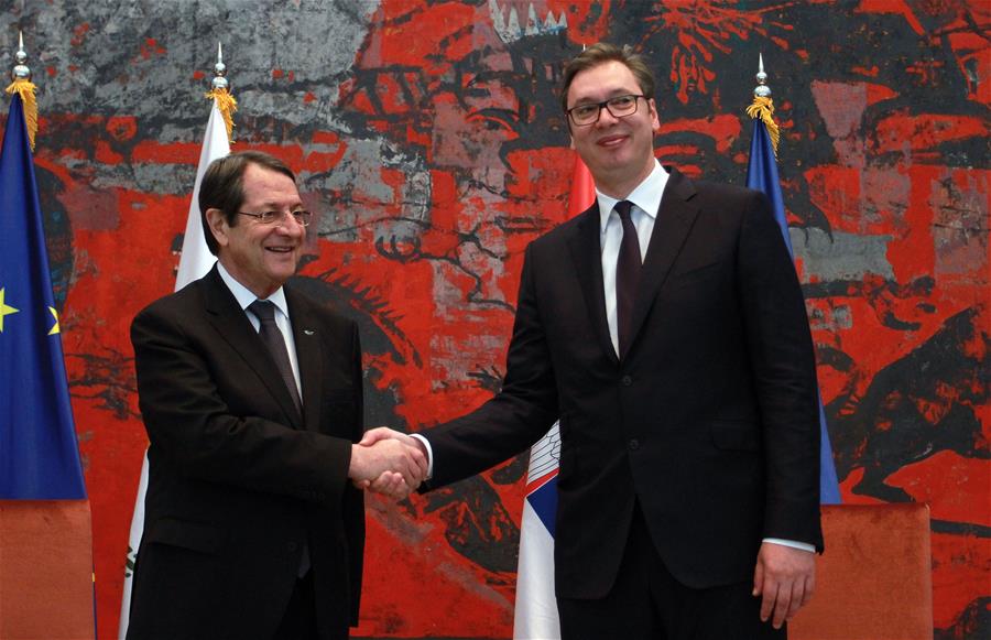 SERBIA-BELGRADE-CYPRIOT PRESIDENT-VISIT