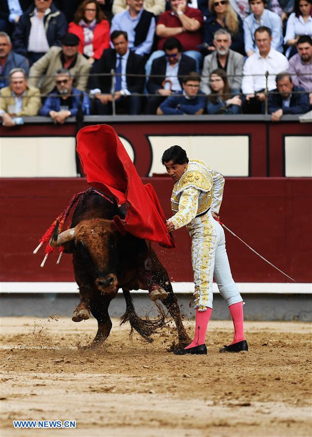 SPAIN-MADRID-BULLFIGHT