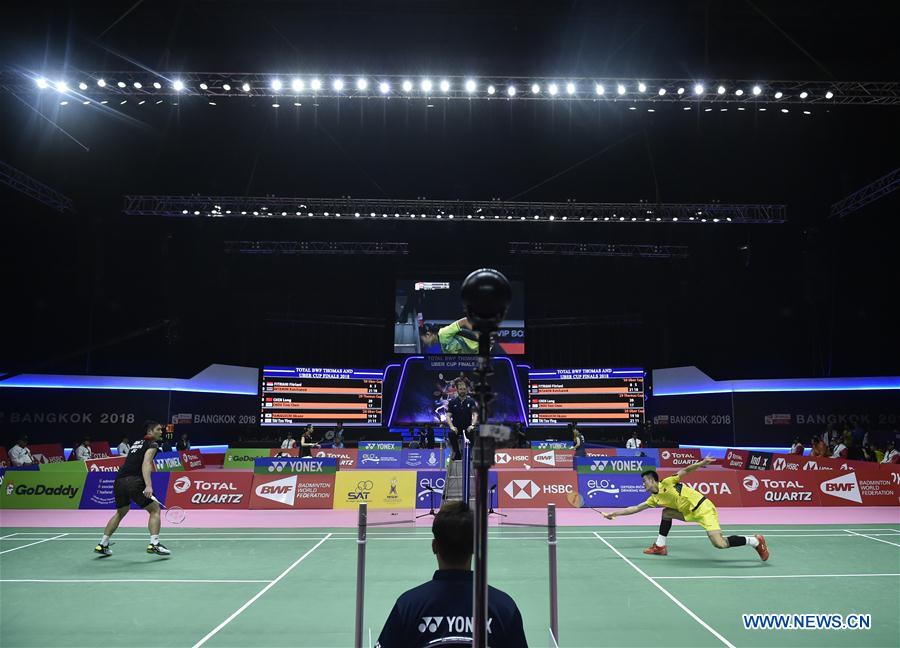 (SP)THAILAND-BANGKOK-BADMINTON-THOMAS CUP