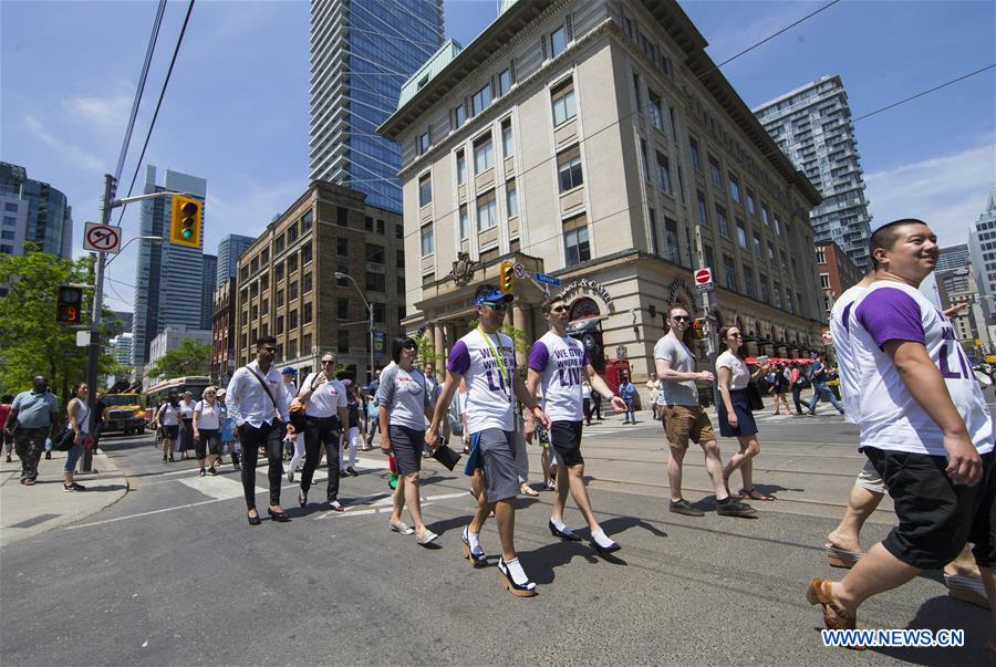 CANADA-TORONTO-WALK A MILE IN HER SHOES