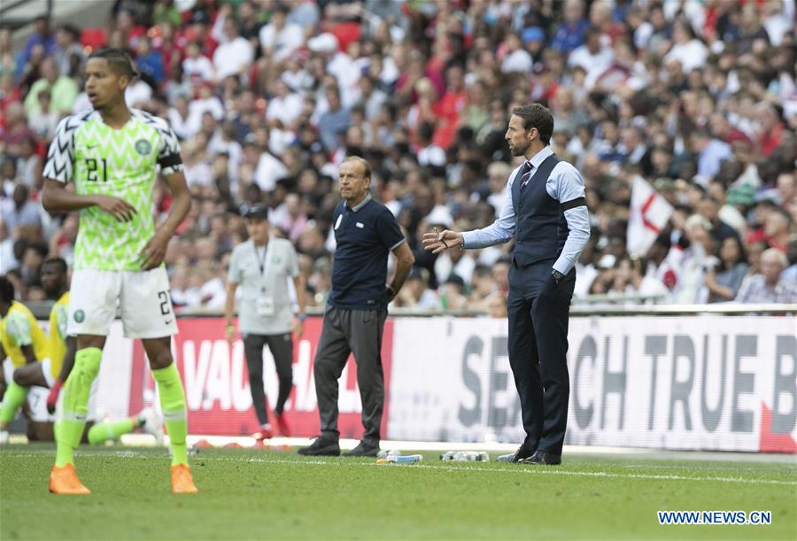 (SP)BRITAIN-LONDON-FOOTBALL-INTERNATIONAL FRIENDLY-ENGLAND VS NIGERIA