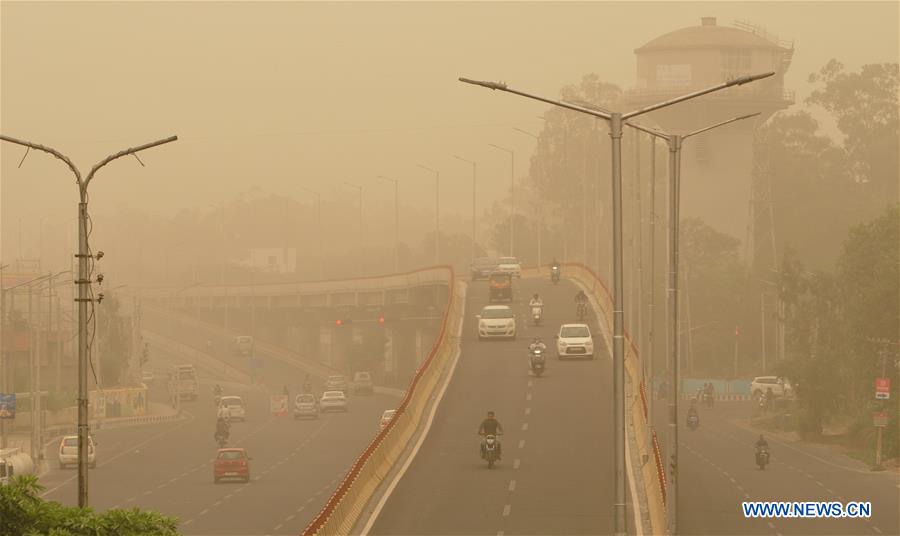 KASHMIR-JAMMU-AIR POLLUTION-HAZE