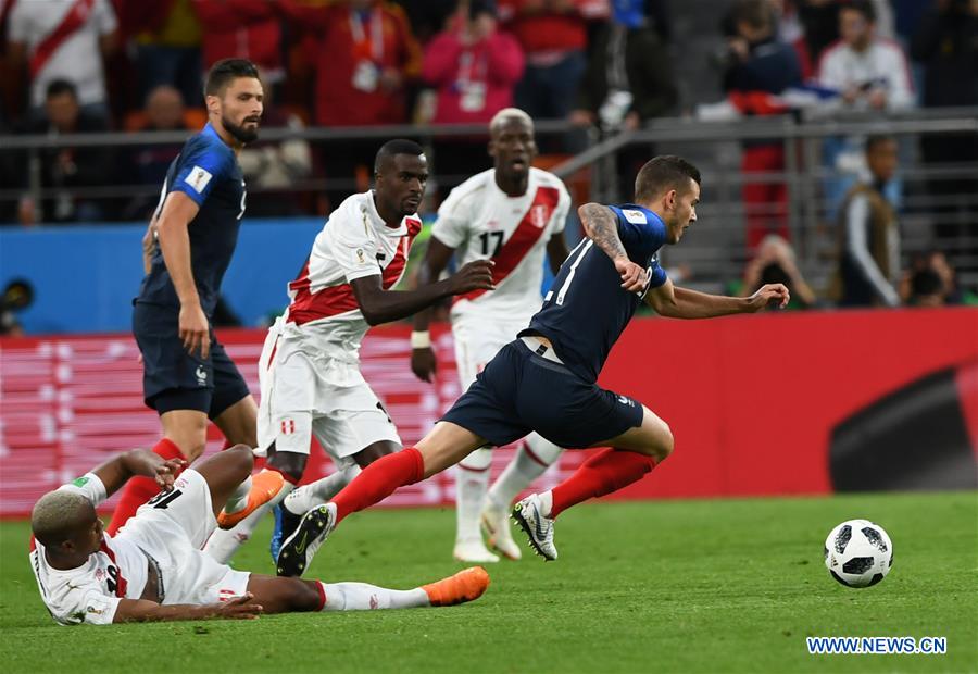 (SP)RUSSIA-YEKATERINBURG-2018 WORLD CUP-GROUP C-FRANCE VS PERU