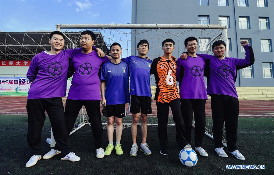 CHINA-CHANGCHUN-VISUALLY IMPAIRED STUDENTS-FOOTBALL (CN)