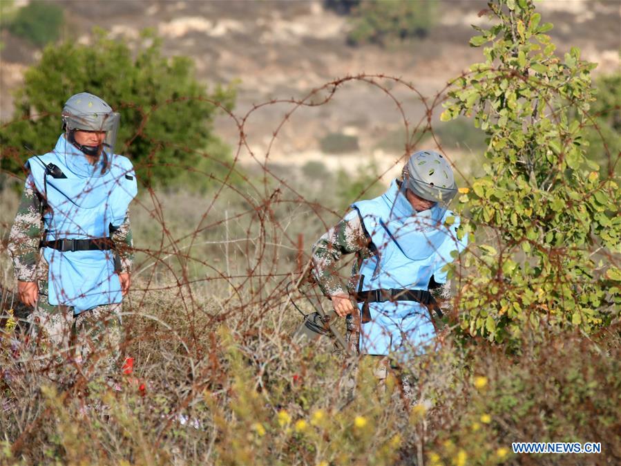 LEBANON-UN-CHINA-PEACEKEEPING-MINE-SWEEPING