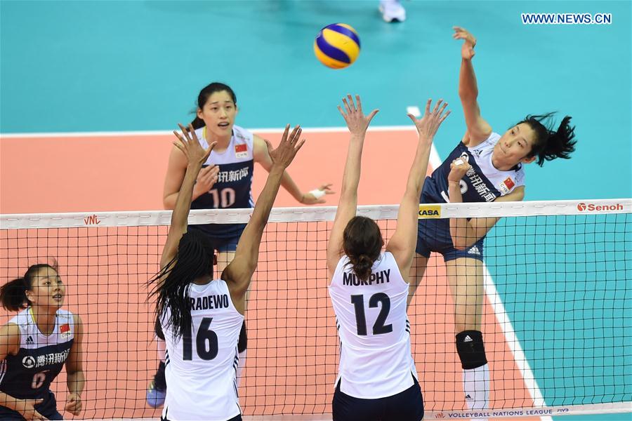 (SP)CHINA-NANJING-VOLLEYBALL-FIVB NATIONS LEAGUE-WOMEN'S FINALS(CN)