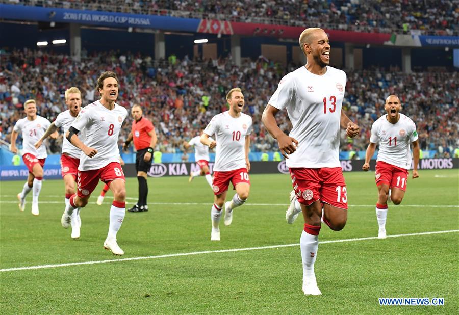 (SP)RUSSIA-NIZHNY NOVGOROD-2018 WORLD CUP-ROUND OF 16-CROATIA VS DENMARK