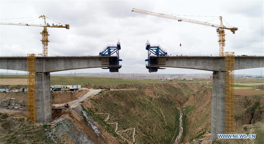 CHINA-NINGXIA-RAILWAY-UNDER CONSTRUCTION (CN)