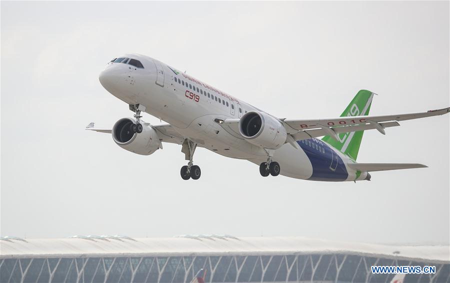 CHINA-SHANGHAI-C919 PLANE-TEST (CN)