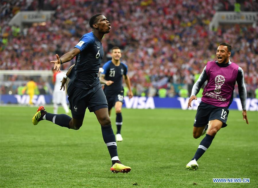 (SP)RUSSIA-MOSCOW-2018 WORLD CUP-FINAL-FRANCE VS CROATIA