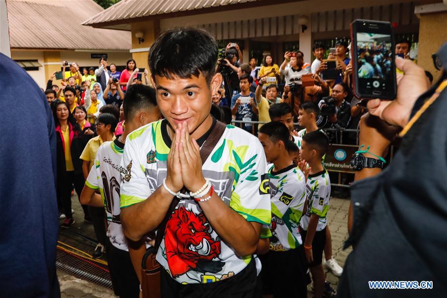 THAILAND-BANGKOK-FOOTBALLERS