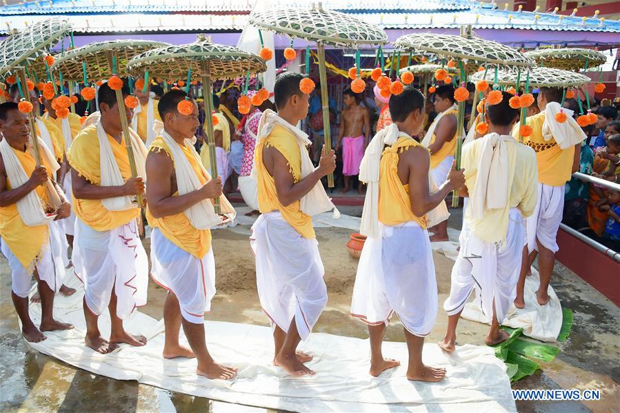 INDIA-AGARTALA-FESTIVAL-KHARCHI PUJA