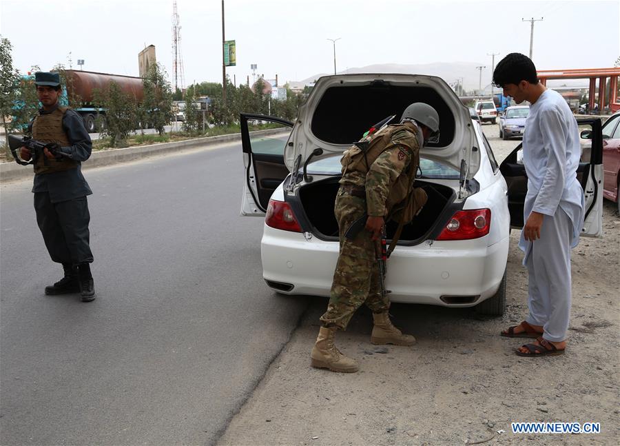 AFGHANISTAN-GHAZNI-TALIBAN ATTACK-SECURITY CHECKPOINT