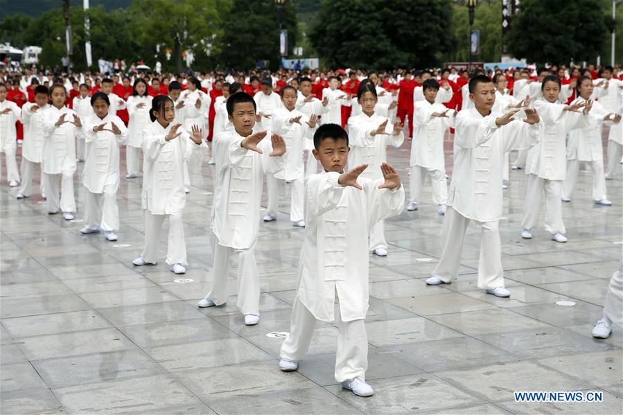 #CHINA-GANSU-TAIJI PERFORMANCE (CN)