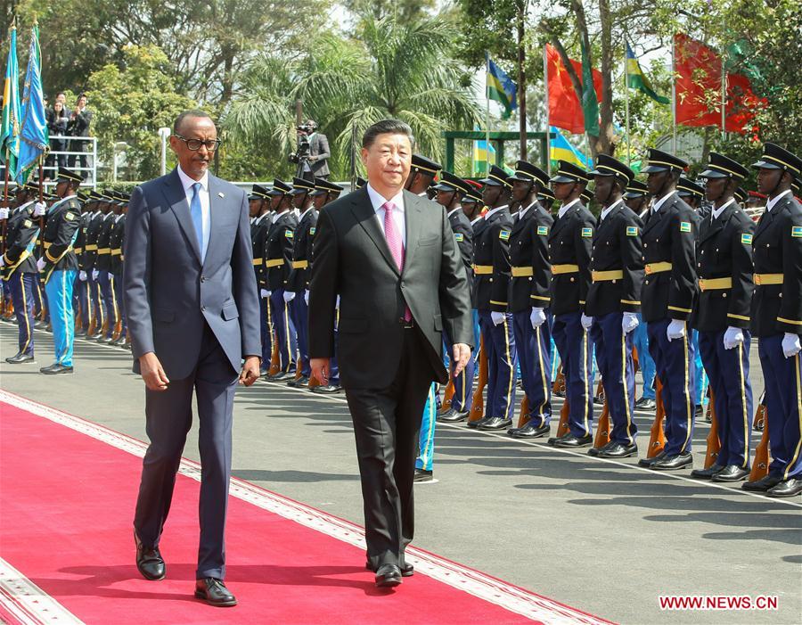 RWANDA-CHINA-XI JINPING-KAGAME-TALKS