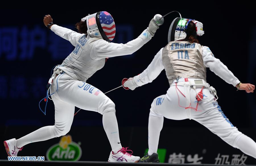 (SP)CHINA-JIANGSU-WUXI-FENCING-WORLD CHAMPIONSHIPS (CN)