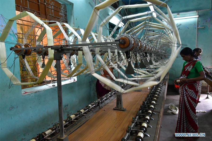 INDIA-TRIPURA-SILK MILL