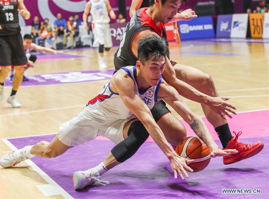 (SP)INDONESIA-JAKARTA-ASIAN GAMES-BASKETBALL-CHINESE TAIPEI VS JAPAN