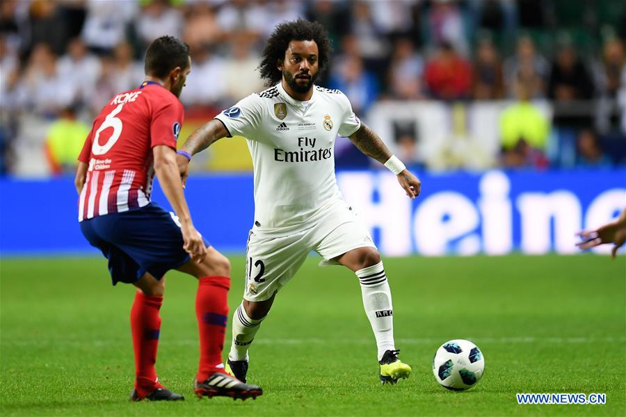 (SP)ESTONIA-TALLINN-UEFA SUPER CUP-ATLETICO MADRID VS REAL MADRID