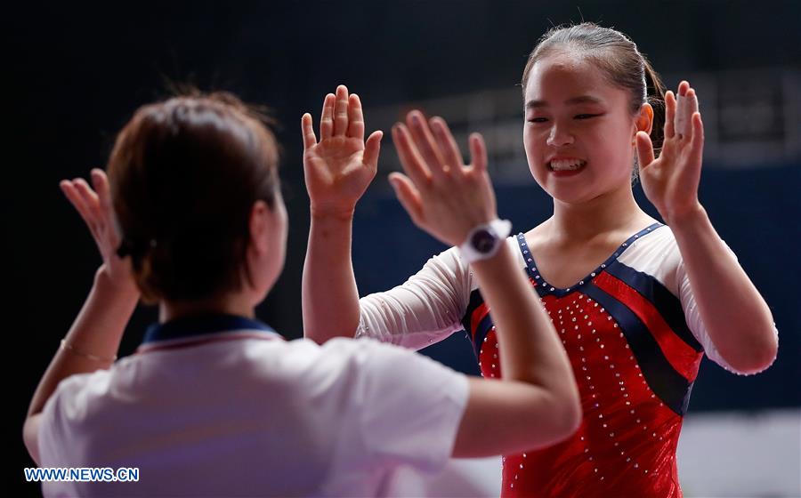 (SP)INDONESIA-JAKARTA-ASIAN GAMES-ARTISTIC GYMNASTICS