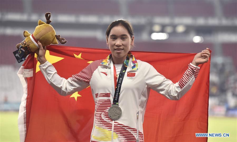 (SP)INDONESIA-JAKARTA-ASIAN GAMES-ATHLETICS-WOMEN'S HEPTATHLON