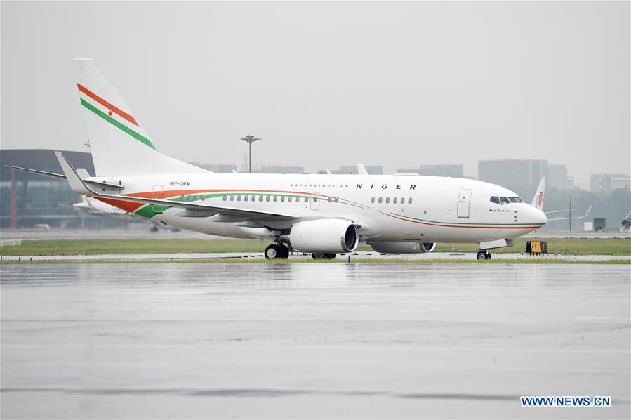 CHINA-BEIJING-NIGER-PRESIDENT-ARRIVAL (CN)