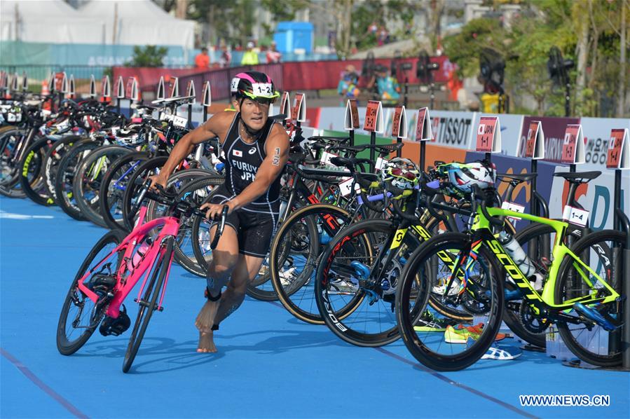 (SP)INDONESIA-PALEMBANG-ASIAN GAMES-MIXED RELAY TRIATHLON