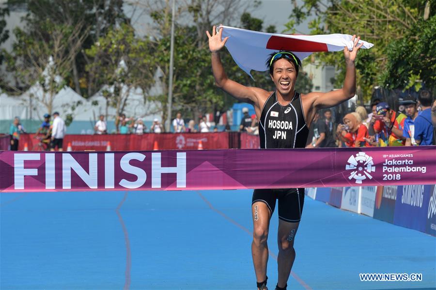 (SP)INDONESIA-PALEMBANG-ASIAN GAMES-MIXED RELAY TRIATHLON