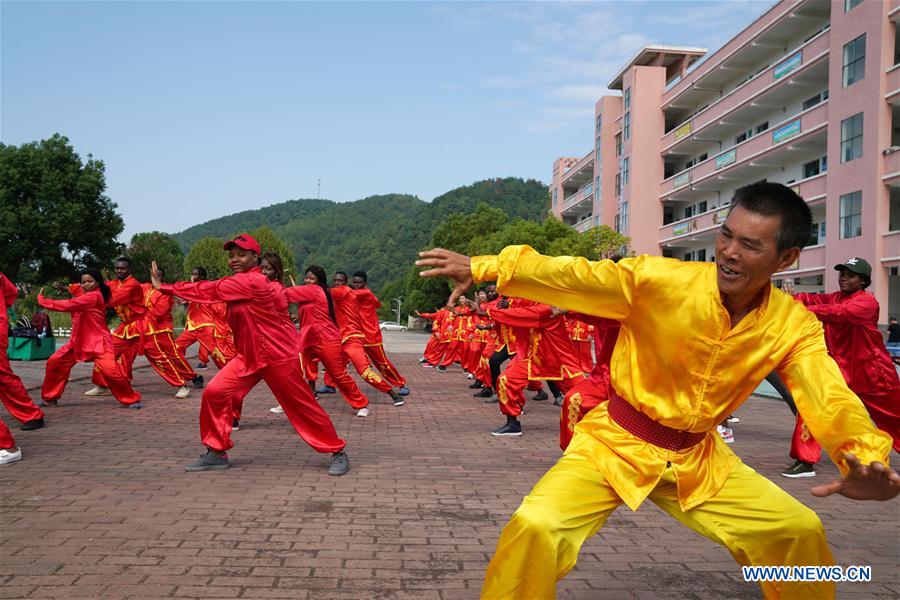 CHINA-JIANGXI-AFRICAN STUDENT-CHINESE CULTURE (CN)