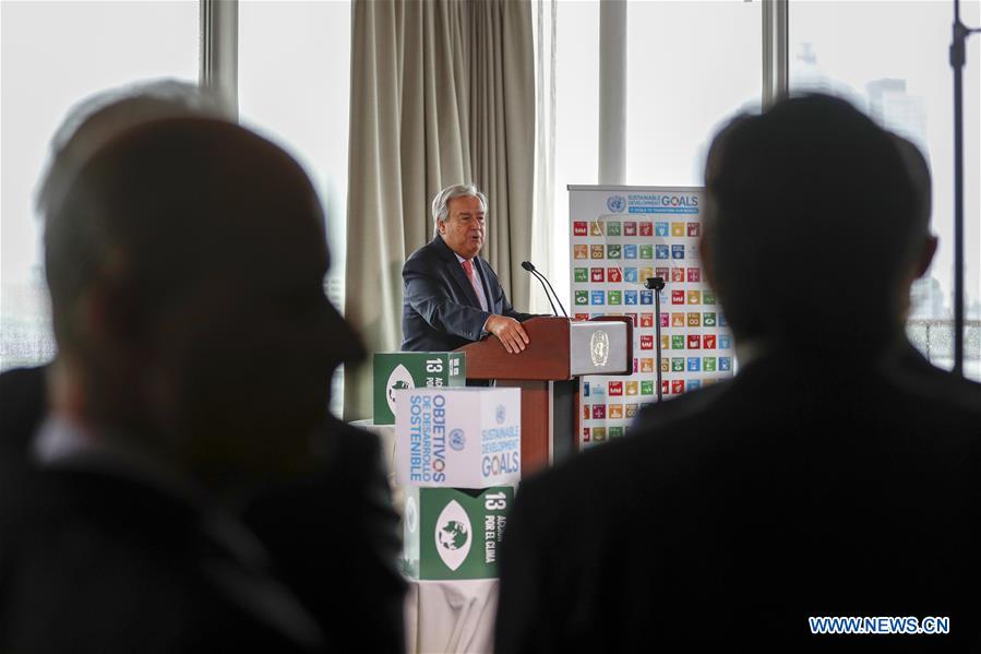 UN-CLIMATE CHANGE-GUTERRES-SPEECH