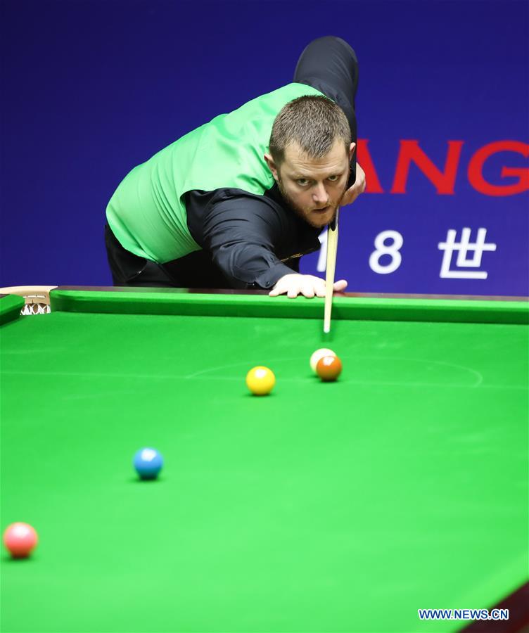 (SP)CHINA-SHANGHAI-SNOOKER-SHANGHAI MASTERS 2018 (CN)