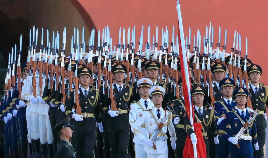 CHINA-BEIJING-NATIONAL DAY-FLAG-RAISING CEREMONY (CN)