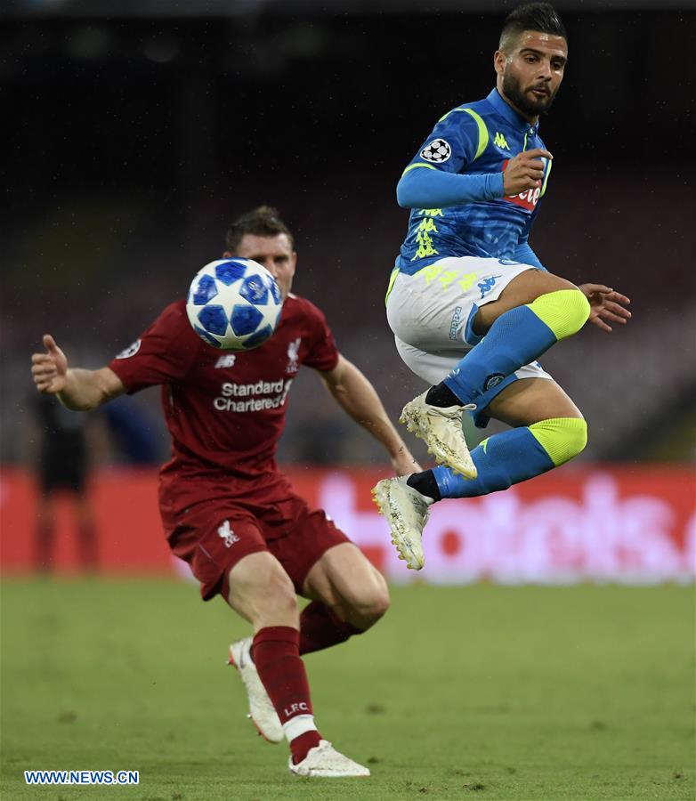 (SP)ITALY-NAPLES-FOOTBALL-UEFA CHAMPIONS LEAGUE-NAPOLI VS LIVERPOOL