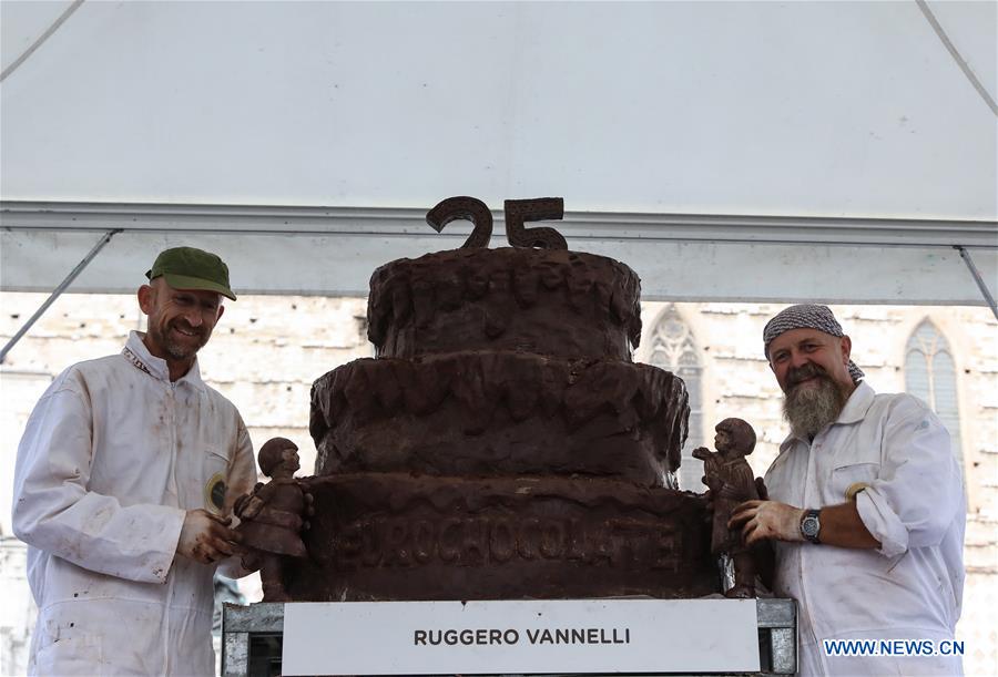 ITALY-PERUGIA-CHOCOLATE FESTIVAL