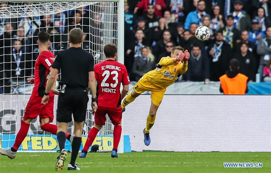 (SP)GERMANY-BERLIN-SOCCER-BUNDESLIGA-HERTHA VS FREIBURG